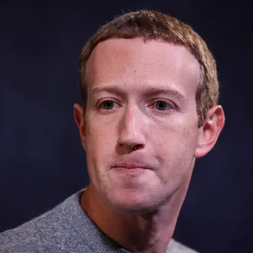A foto de Zuckerberg que teria motivado o fim das checagens no Instagram