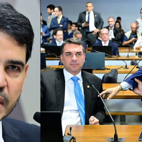 Flávio Bolsonaro busca usar sabatina como palanque político, mas é contrariado por Jorge Messias; assista ao vídeo