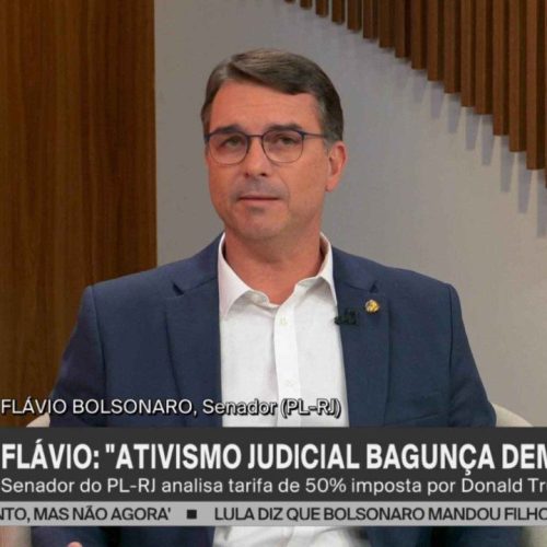 Globo e Estadão se alinham a Flávio Bolsonaro para criticar o programa Desenrola de Lula