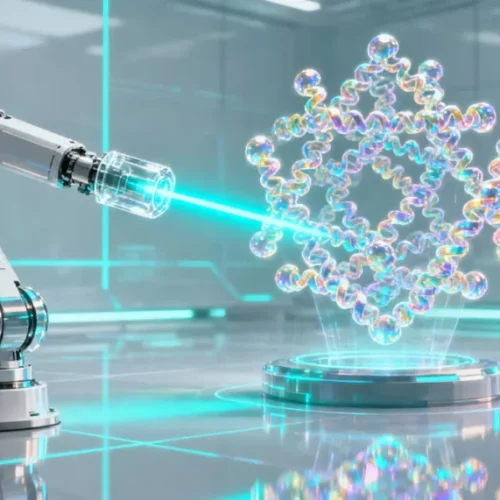Pesquisadores do Japão desenvolvem redes de proteínas celulares utilizando laser, eliminando a necessidade de alterações químicas