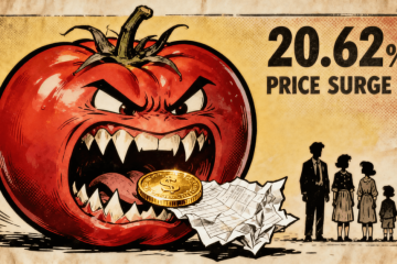 Aumento de 20,62% no preço do tomate prejudica alívio financeiro das famílias em maio