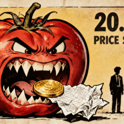 Aumento de 20,62% no preço do tomate prejudica alívio financeiro das famílias em maio