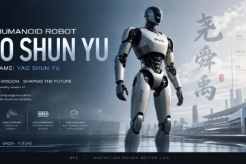 BYD avança em projeto sigiloso de robô humanoide Yao-Shun-Yu no meio da corrida por inteligência artificial entre grandes montadoras
