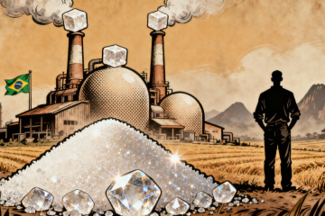 Queda de 0,91% no preço do açúcar cristal em abril afeta produtores do setor